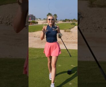 Can I hit the green on Pebble beach’s TWIN??? #golf #golfshot #golfgirl #golfer #golfing #somabay