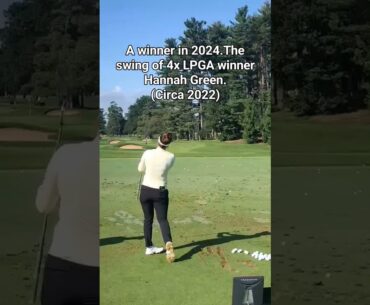 Next Tee Swings - The swing of 2024 winner Hannah Green #golf #golfers #lpga #golfing #golfswing