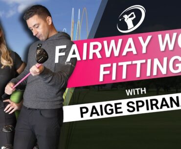 FAIRWAY WOODS FOR PAIGE SPIRANAC // Properly Gapping Paige's Top of Bag