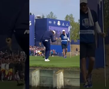 Tommy Fleetwood's AMAZING Ryder Cup moment! 😱