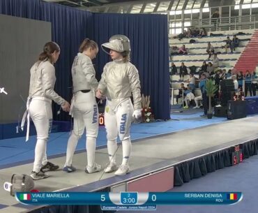 European Championships 2024 JWS Team - Bronze - Italy v Romania