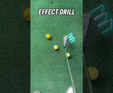 Effect Drill #golf #golftips #golfswing #golfdrills #golfer #golftechnique #golfing #golfshorts
