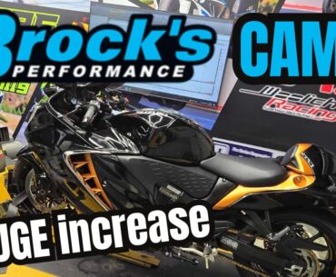 Installing Brocks Performance Cams on a 2022 Suzuki Hayabusa - Dyno Results