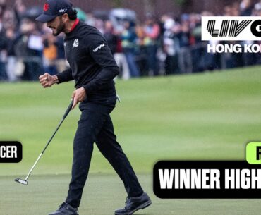 WINNER HIGHLIGHTS: Abraham Ancer Victorious In Playoff | LIV Golf Hong Kong