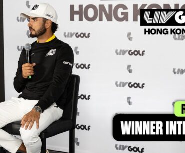 WINNER INTERVIEW: Ancer's Win "More Stressful Than I Envisioned" | LIV Golf Hong Kong