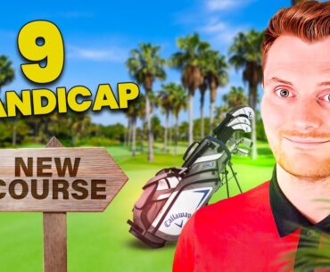 9 Handicap Golfer vs A New Course! [Every Shot]