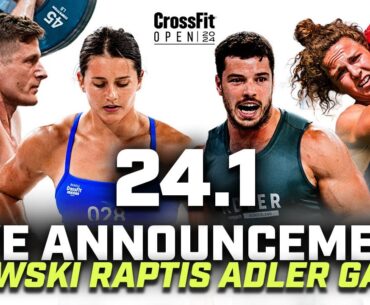 CrossFit Open Workout 24.1 Live Announcement