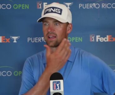 Victor Perez Sunday Interview Day 4 2024 Puerto Rico Open © PGA Tour