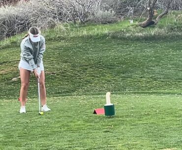 Region 9 girls golf: Crimson Cliffs edges Cedar by 1 stroke to begin season