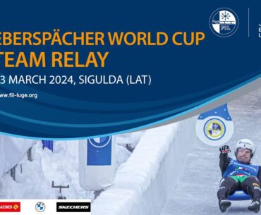 RELIVE - Team Relay | EBERSPÄCHER Luge World Cup - Sigulda (LAT)