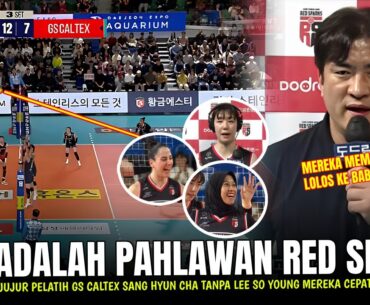 🔴DIA PAHLAWAN RED SPARK !! Pelatih GS Caltex Sang Hyun-Cha Akui Perjuangan MEGAWATI Lolos Ke PLAYOFF