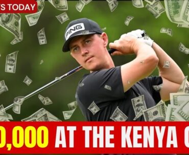 🚨GOLF NEWS TODAY! DELIVERY DRIVER JOE DEAN CHANGES HIS LIFE AT THE MAGICAL KENYA OPEN WITH 67 POINTS