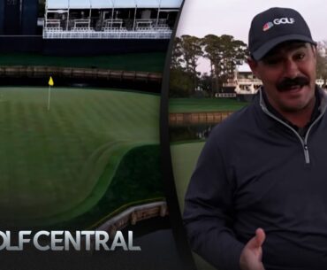 Johnson Wagner inspects 'famous' 17th on TPC Sawgrass’ Stadium Course | Golf Central | Golf Channel