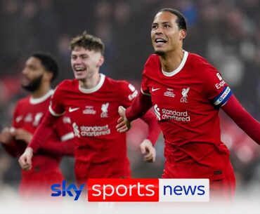 Last-gasp Virgil Van Dijk header seals Carabao Cup win for Liverpool against Chelsea