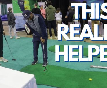 WE found AWESOME products at this GOLF SHOW!