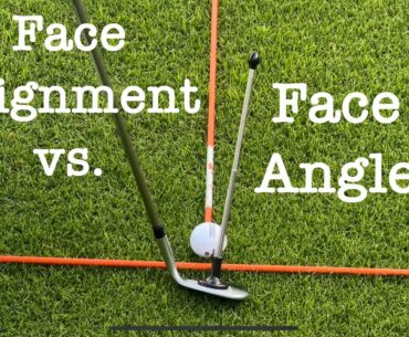 Which alignment is more important: a) Leading Edge or b) Club Face?