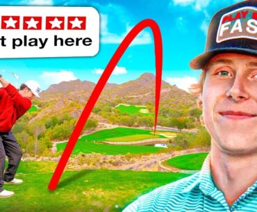 Average Golfers Play The #1 Public Course In Arizona