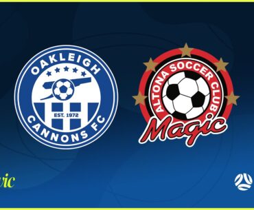 2024 NPLMVIC Round 3: Oakleigh Cannons FC v Altona Magic SC