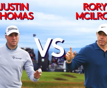 Every Shot Of Justin Thomas vs Rory McIlroy