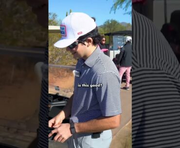 BLINDFOLDED CART GIRL RIZZ… #golf #golfer #golfshorts #shorts