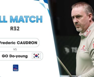 FULL MATCH: Frederic CAUDRON - GO Do-young | PBA R32 - Silkroad & Ansan PBA Championship 23-24