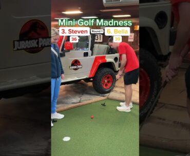 Mini Golf Madness | 3. Steven vs 6. Bella (Hole 17) #minigolf