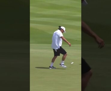 First birdie for Anthony Kim! 🙌 #livgolf #shorts