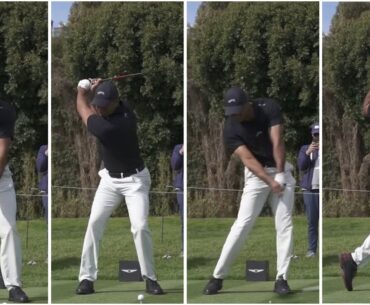 Tiger Woods Driver Swing and Slowmotion 2024