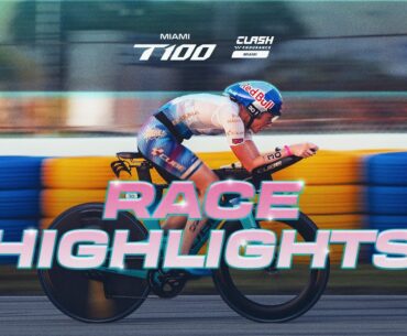 Race Highlights | 2024 Miami T100 | Men's & Women's Races 📽