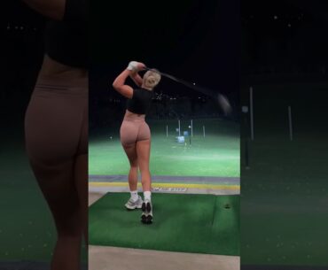 Amazing Golf Swing you need to see | Golf Girl awesome swing | Emma Hartley