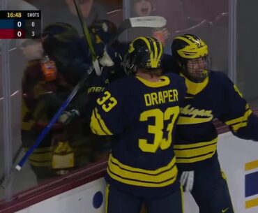 Seamus Casey Highlights vs. Michigan | Minnesota Hockey | 03/16/2024