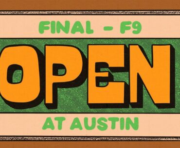 2024 The Open at Austin | FPO FINALF9 | Scoggins, Mertsch, Blomroos, Gannon | Jomez Disc Golf