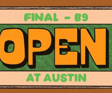 2024 The Open at Austin | FPO FINALB9 | Scoggins, Mertsch, Blomroos, Gannon | Jomez Disc Golf