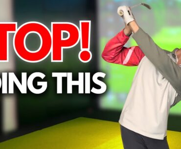 How To STOP The Flying Right Elbow In Your Golf Swing!