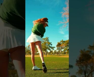 Claire Bear #golf #golfswing #shorts