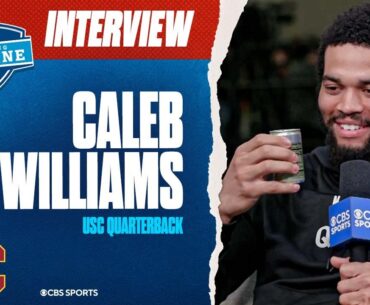 Caleb Williams is FASCINATED with Ginger Beer + Says Football GOAT is Aaron Rodgers I CBS Sports
