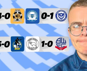 POMPEY AND DERBY WIN MASSIVE GAMES, LINCOLN PLAY OFF BOUND? | League One Live