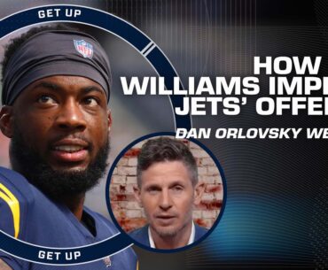 Mike Williams is a walking explosive play - Orlovsky believes he will improve Jets’ offense | Get Up