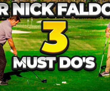 Sir Nick Faldo's Top 3 Driver Tips (More Power And Distance)