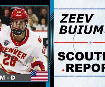 ZEEV BUIUM Highlights | 2024 NHL Draft
