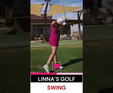Golf Girl Linn Grant: Professional Golfer with Hottest Dress #golf #golfswing #golfer #sports