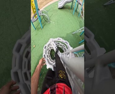 Playground Climbing Parkour Pov #parkour