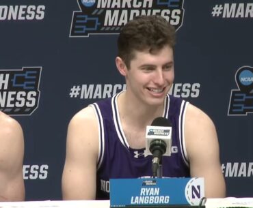 Northwestern First Round Postgame Press Conference - 2024 NCAA Tournament