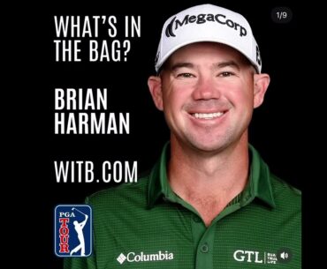 Brian Harman | What's In The Bag | Valspar Championship | WITB 2024