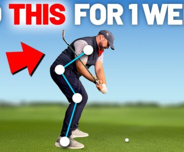 Do THIS for ONE WEEK and NAIL your next iron shot