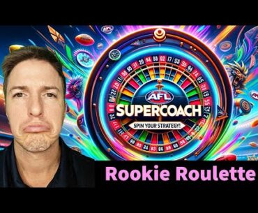 Ben's Team after Round 1 - Rookie Roulette - AFL Supercoach