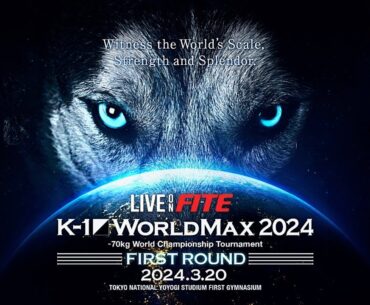 K-1 World MAX 2024: Opening Round | LIVE STREAM | KICKBOXING FIGHT COMPANION | Japan | MAIN CARD