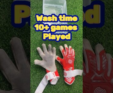 Goalkeeper gloves wash and care with @gloveglu t:RANCE