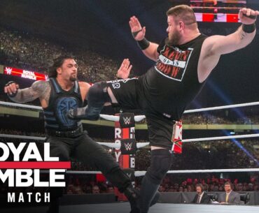 FULL MATCH — Kevin Owens vs. Roman Reigns — Universal Title No DQ Match: Royal Rumble 2017