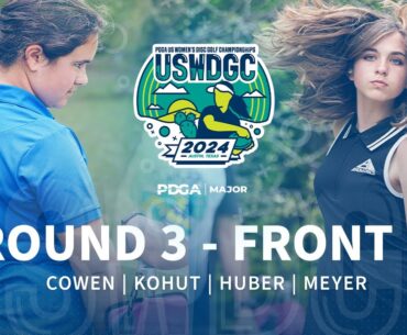 2024 U.S. Women's Disc Golf Championships FJ15 R3F9 | Cowen, Kohut, Huber, Meyer